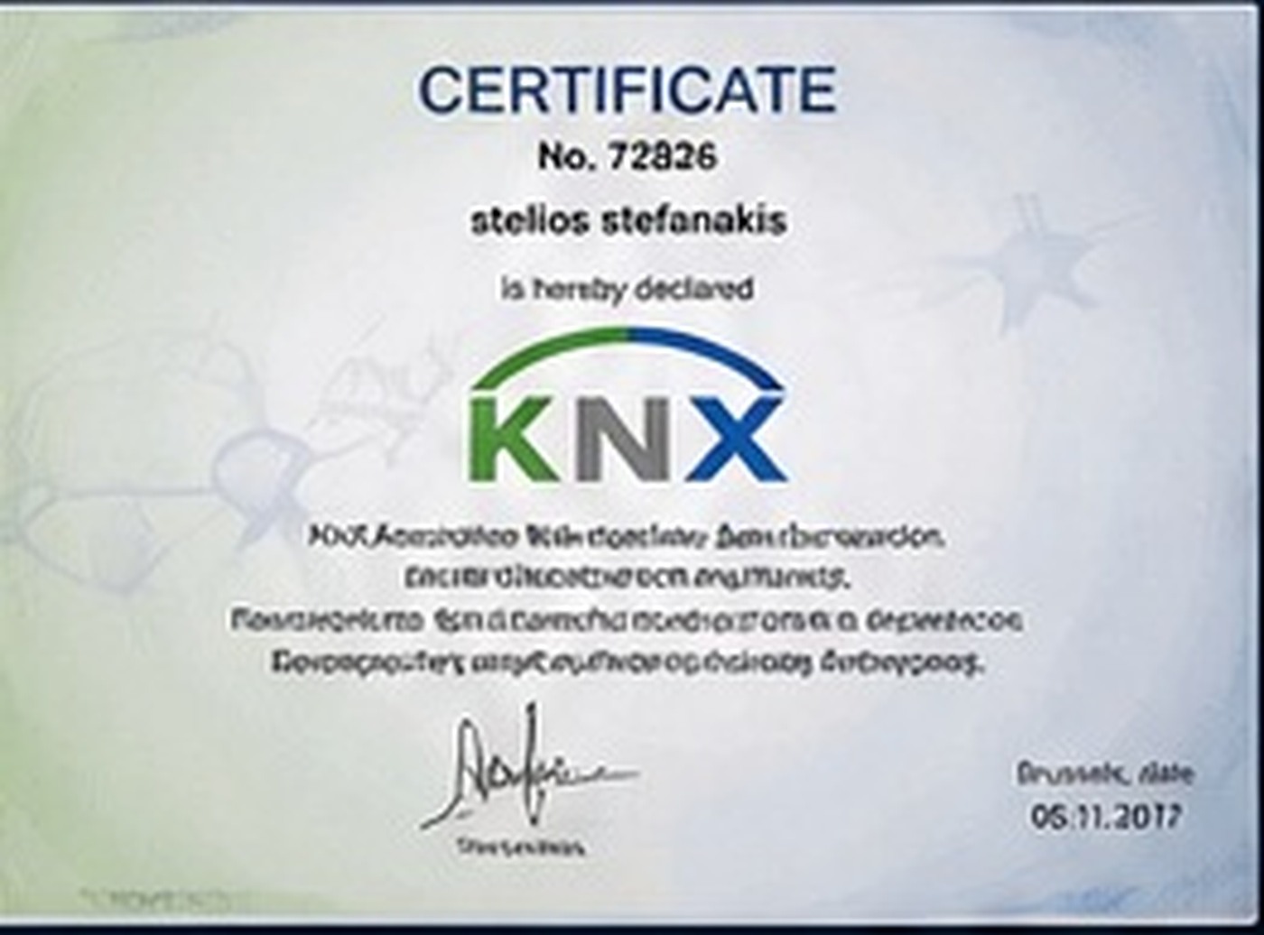 Πιστοποίηση KNX Partner